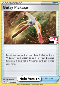 Gutsy Pickaxe 145 — Play! Pokémon Prize Pack Series Three (English Pokémon TCG card)