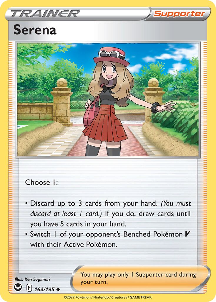 Serena 164 — Play! Pokémon Prize Pack Series Three (English Pokémon TCG card)