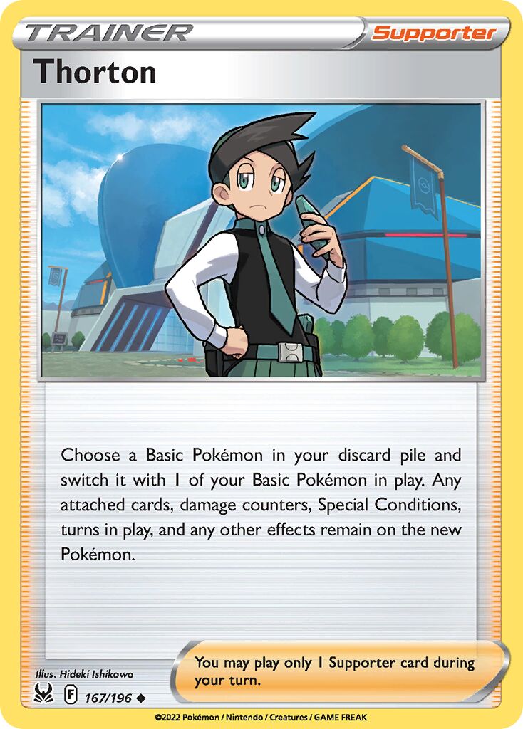 Thorton 167 — Play! Pokémon Prize Pack Series Three (English Pokémon TCG card)