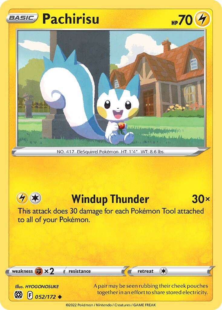 Pachirisu 052 — Play! Pokémon Prize Pack Series Two (English Pokémon TCG card)