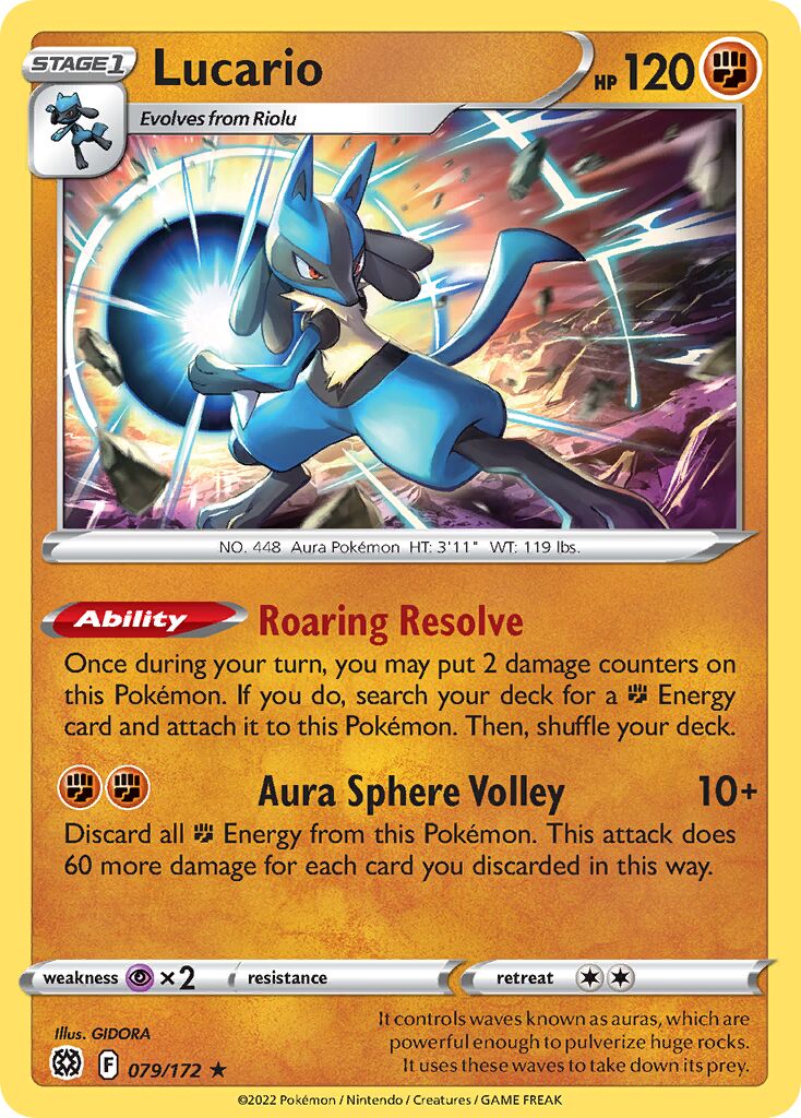 Lucario 079 — Play! Pokémon Prize Pack Series Two (English Pokémon TCG card)