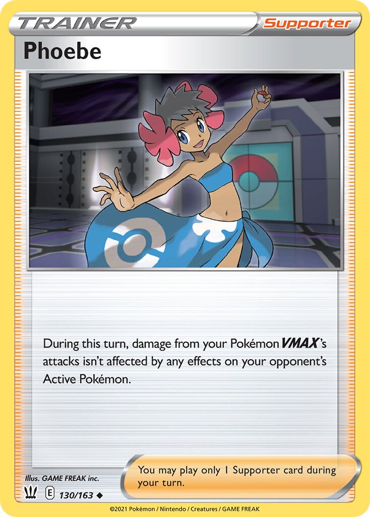 Phoebe 130 — Play! Pokémon Prize Pack Series Two (English Pokémon TCG card)