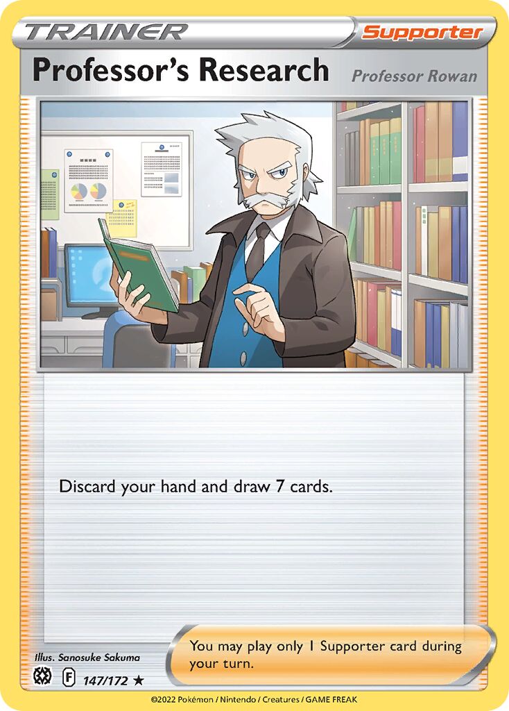 Professor's Research 147 — Play! Pokémon Prize Pack Series Two (English Pokémon TCG card)