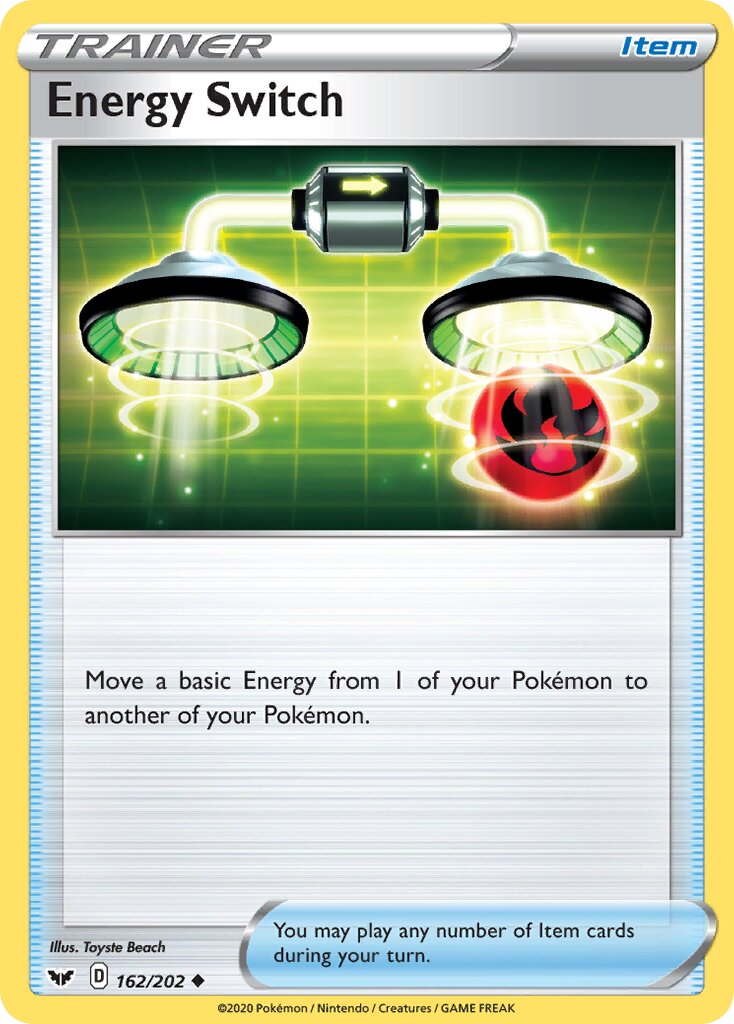 Energy Switch 162 — Play! Pokémon Prize Pack Series Two (English Pokémon TCG card)
