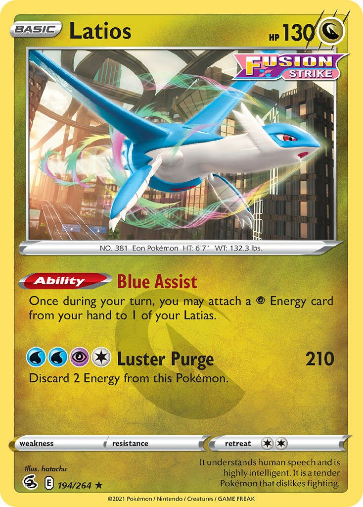 Latios 194 — Play! Pokémon Prize Pack Series Two (English Pokémon TCG card)
