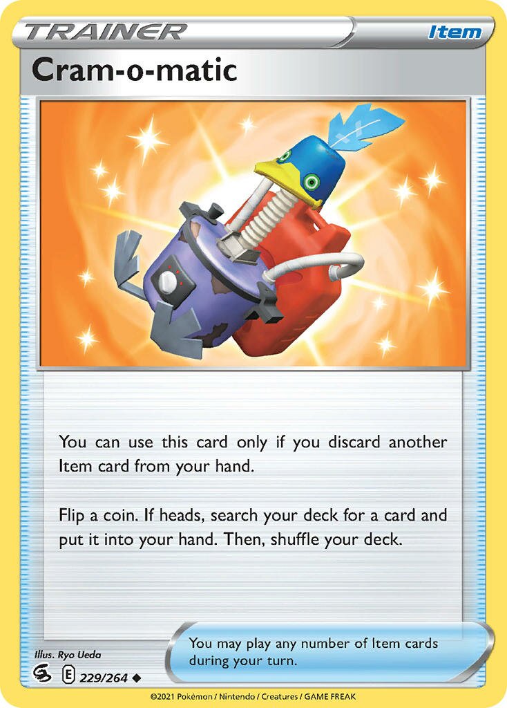 Cram-o-matic 229 — Play! Pokémon Prize Pack Series Two (English Pokémon TCG card)