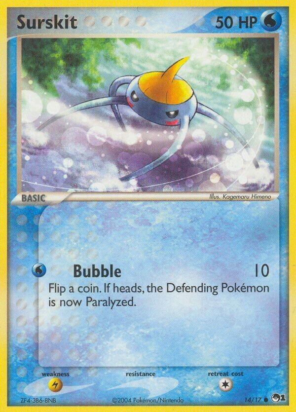 Surskit 014/17 — POP Series 1 (English Pokémon TCG card)