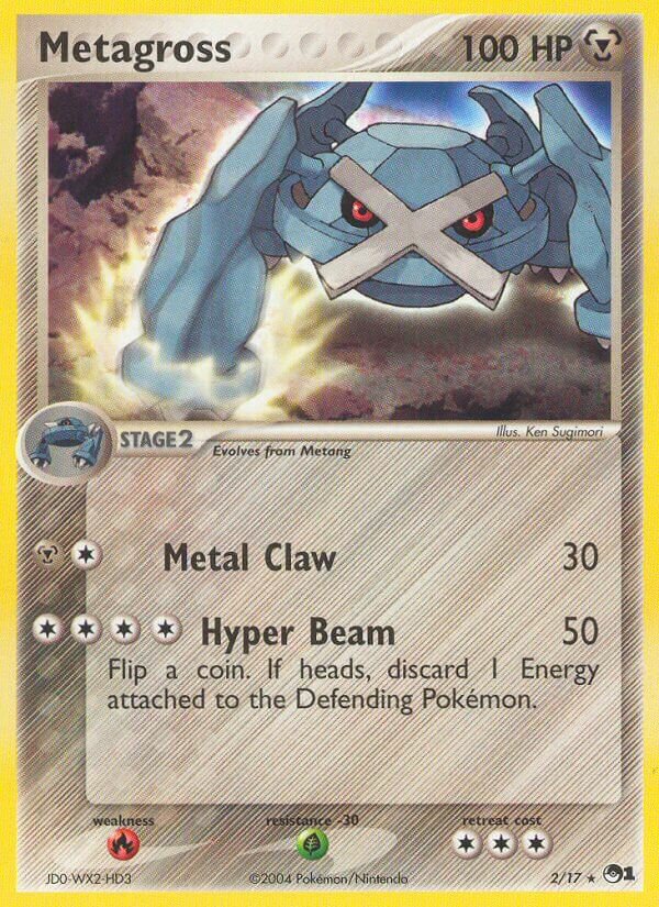 Metagross 002/17 — POP Series 1 (English Pokémon TCG card)