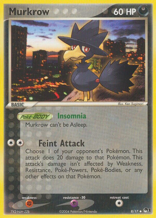 Murkrow 008/17 — POP Series 1 (English Pokémon TCG card)