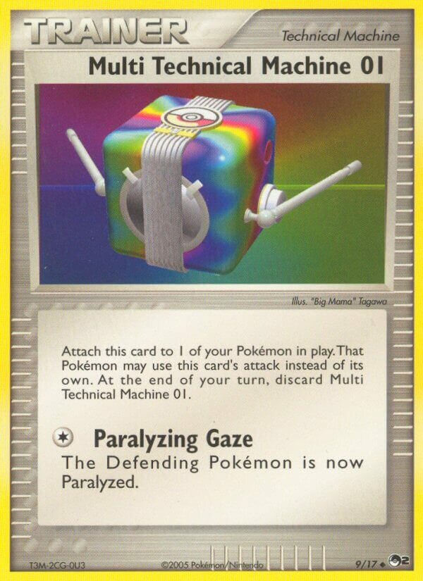 Multi Technical Machine 01 Pokémon TCG cards
