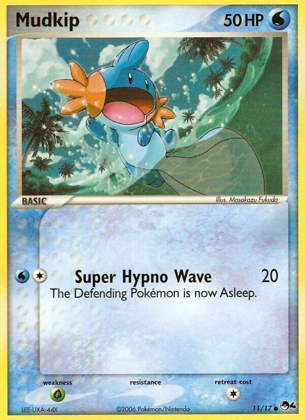 Mudkip 011/17 — POP Series 4 (English Pokémon TCG card)