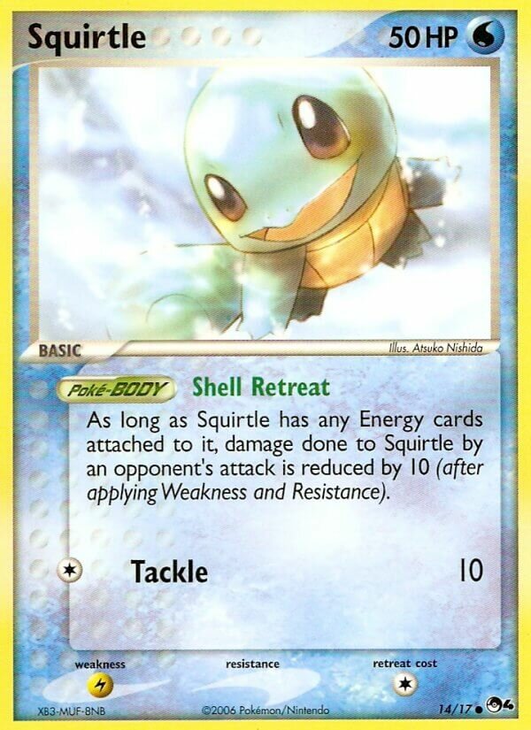 Squirtle 014/17 — POP Series 4 (English Pokémon TCG card)