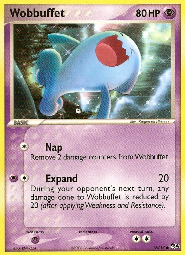 Wobbuffet 016/17 — POP Series 4 (English Pokémon TCG card)