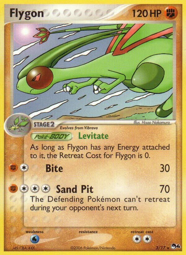 Flygon 003/17 — POP Series 4 (English Pokémon TCG card)
