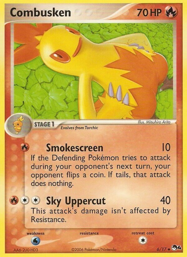 Combusken 006/17 — POP Series 4 (English Pokémon TCG card)