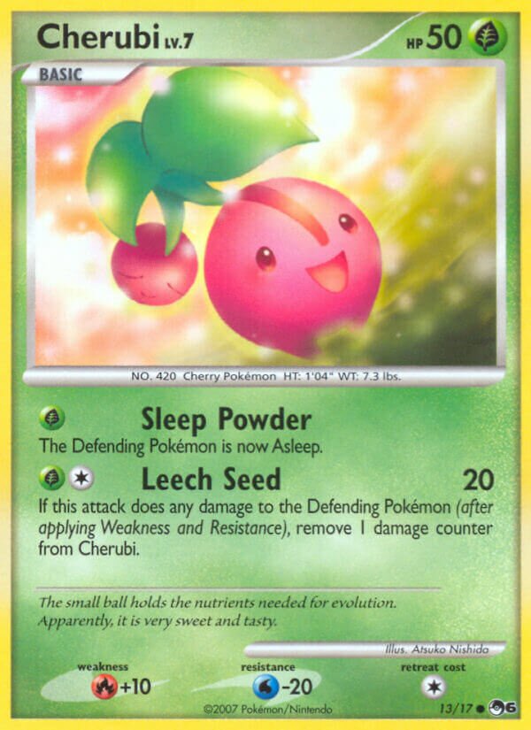 Cherubi 013/15 — POP Series 6 (English Pokémon TCG card)