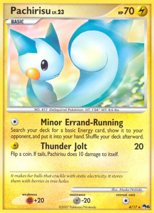 Pachirisu 004/15 — POP Series 6 (English Pokémon TCG card)