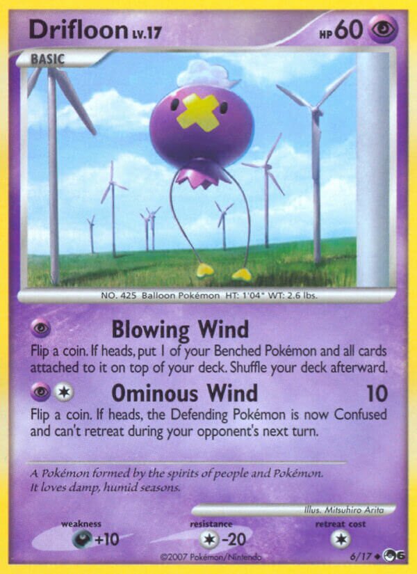 Drifloon 006/15 — POP Series 6 (English Pokémon TCG card)