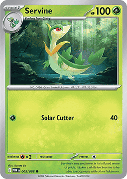 Servine 005/088 — Perfect Order (English Pokémon TCG card)