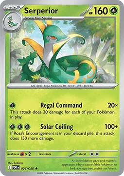 Serperior 006/088 — Perfect Order (English Pokémon TCG card)