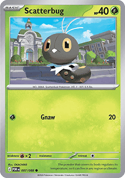 Scatterbug 007/088 — Perfect Order (English Pokémon TCG card)