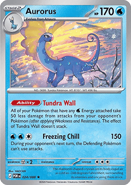 Aurorus 024/088 — Perfect Order (English Pokémon TCG card)