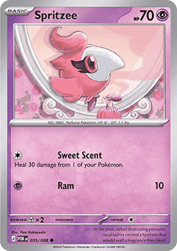 Spritzee 035/088 — Perfect Order (English Pokémon TCG card)
