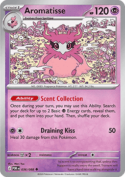 Aromatisse 036/088 — Perfect Order (English Pokémon TCG card)