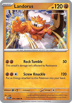 Landorus 041/088 — Perfect Order (English Pokémon TCG card)