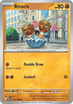 Binacle 042/088 — Perfect Order (English Pokémon TCG card)