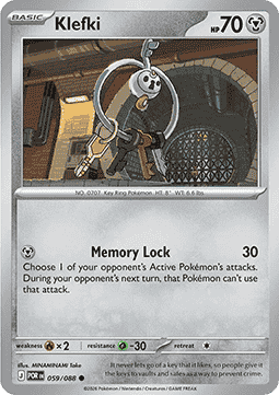 Klefki 059/088 — Perfect Order (English Pokémon TCG card)