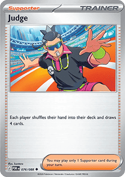 Judge 076/088 — Perfect Order (English Pokémon TCG card)