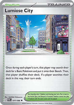 Lumiose City 077/088 — Perfect Order (English Pokémon TCG card)
