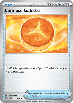 Lumiose Galette 078/088 — Perfect Order (English Pokémon TCG card)