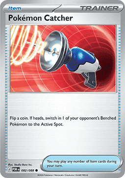 Pokémon Catcher 082/088 — Perfect Order (English Pokémon TCG card)