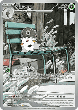 Spewpa 089/088 — Perfect Order (English Pokémon TCG card)