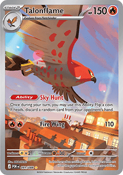 Talonflame 091/088 — Perfect Order (English Pokémon TCG card)