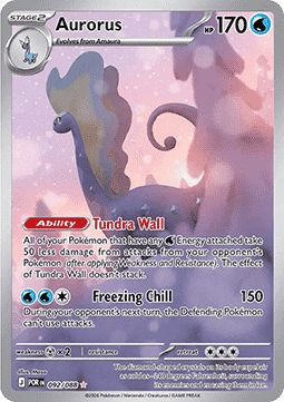 Aurorus 092/088 — Perfect Order (English Pokémon TCG card)