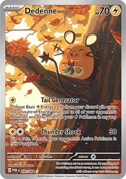 Dedenne 093/088 — Perfect Order (English Pokémon TCG card)