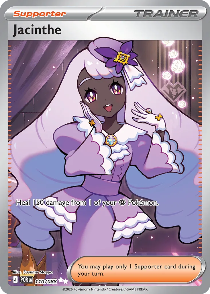 Jacinthe 110/124 — Perfect Order (English Pokémon TCG card)