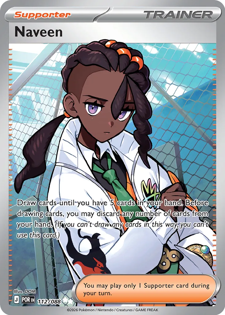 Naveen 112/124 — Perfect Order (English Pokémon TCG card)