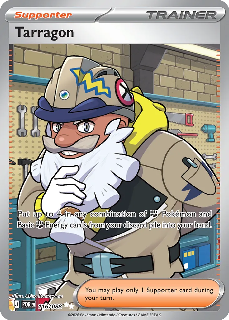 Tarragon 116/124 — Perfect Order (English Pokémon TCG card)