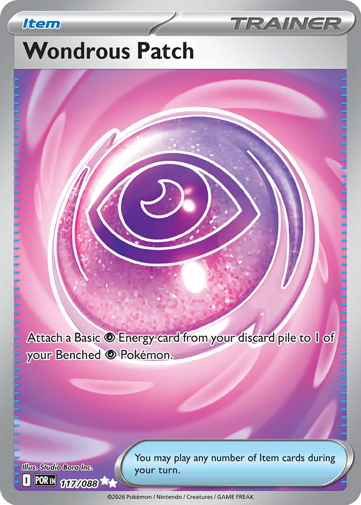 Wondrous Patch 117/124 — Perfect Order (English Pokémon TCG card)