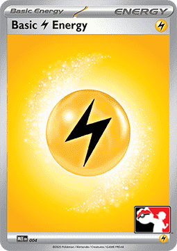 Basic Lightning Energy 004 — Play! Pokemon Prize Pack Series Nine (English Pokémon TCG card)
