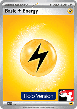 Basic Lightning Energy 004 — Play! Pokemon Prize Pack Series Nine (English Pokémon TCG card)