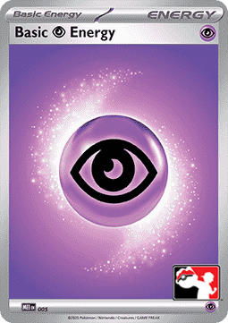 Basic Psychic Energy 005 — Play! Pokemon Prize Pack Series Nine (English Pokémon TCG card)