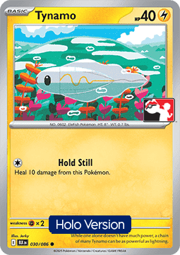 Tynamo 030 — Play! Pokemon Prize Pack Series Nine (English Pokémon TCG card)