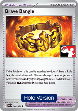 Brave Bangle 080 — Play! Pokemon Prize Pack Series Nine (English Pokémon TCG card)
