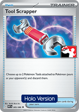 Tool Scrapper 085 — Play! Pokemon Prize Pack Series Nine (English Pokémon TCG card)