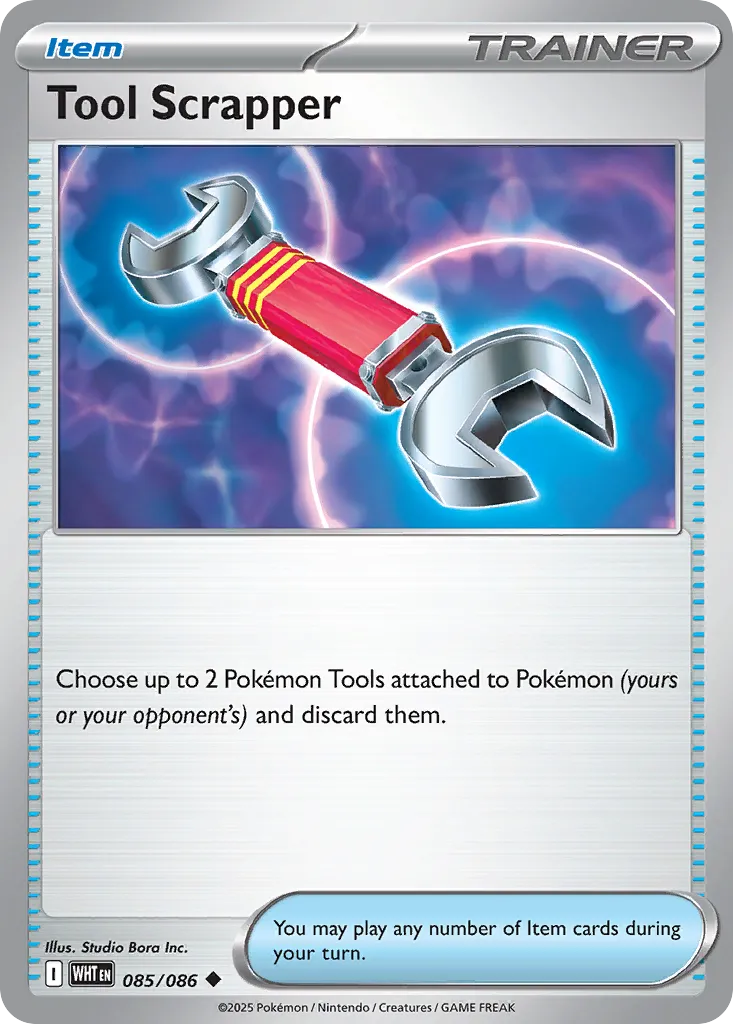 Tool Scrapper 085 — Play! Pokemon Prize Pack Series Nine (English Pokémon TCG card)
